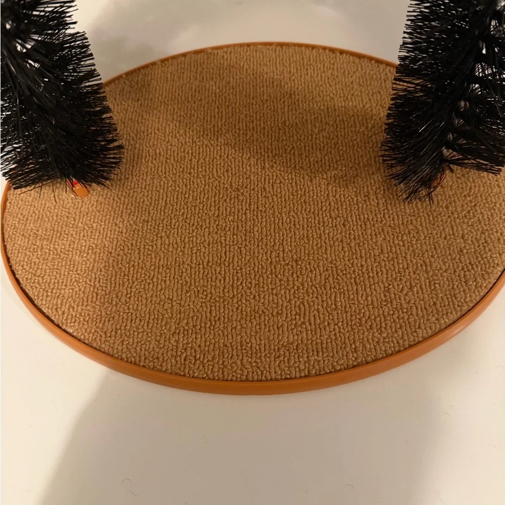 Black Cat Arch Groomer Scratcher